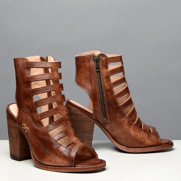 Anthropologie Shoes - Anthropologie BedStu Occam Teak Rustic Heel Sandal